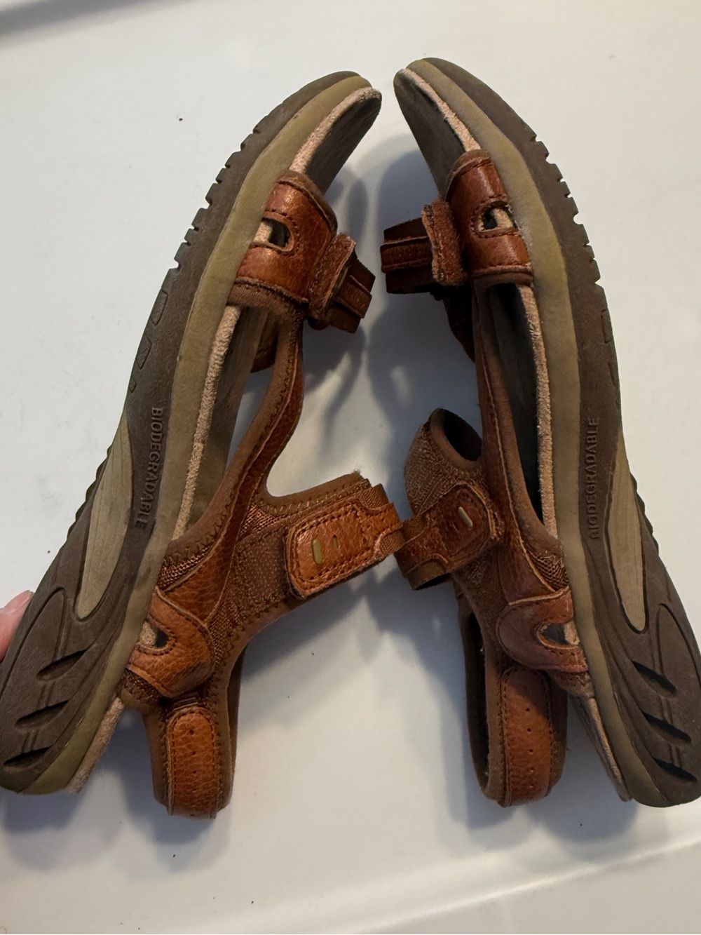 Earth Spirit Adelaide Brown Leather Casual Strap Leather Sandals Womens 8.5 - Picture 9 of 11